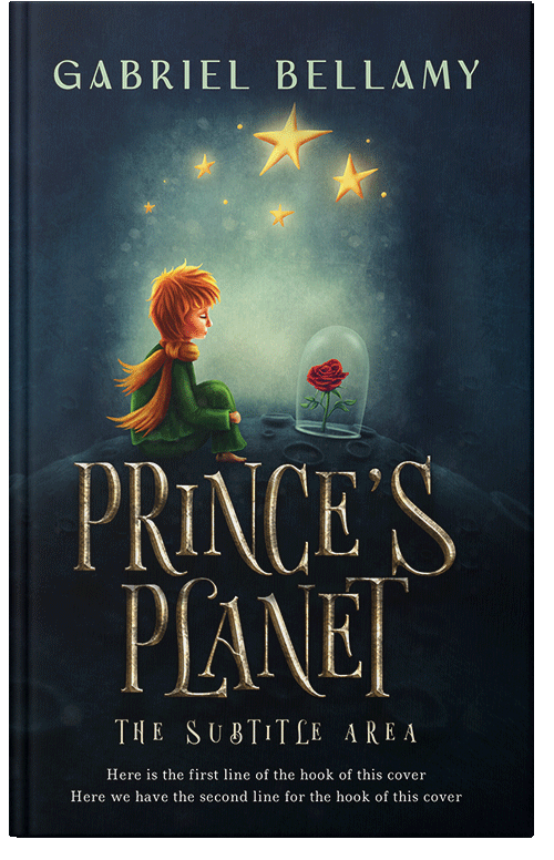 Front view of Premade Teen & Young Adult Book Cover - Firefly