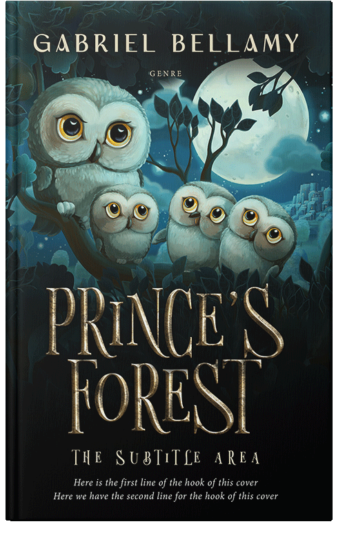 Front view of Powder Ash #26217 - Premade Nature Book Cover