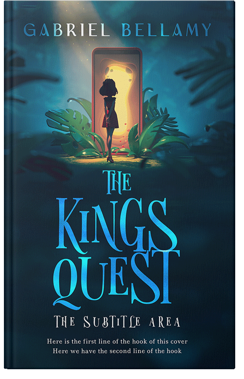 Front view of Tiber #26223 - Premade Fantasy Book Cover