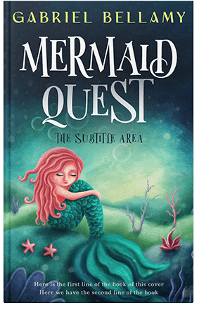 Pre Made Book Cover Foggy Gray