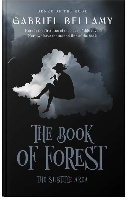 Front view of Woodsmoke #26231 - Premade Surreal Book Cover