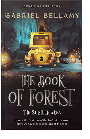 Pre Made Book Cover Thunder