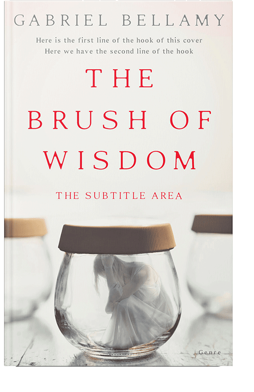 Front view of Spring Wood #26256 - Premade Abstract Book Cover