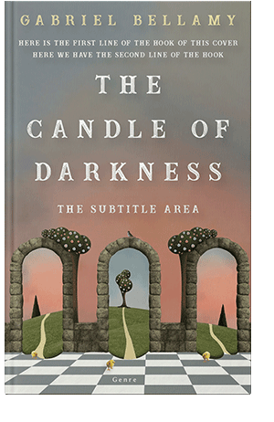 Pre Made Book Cover Squirrel