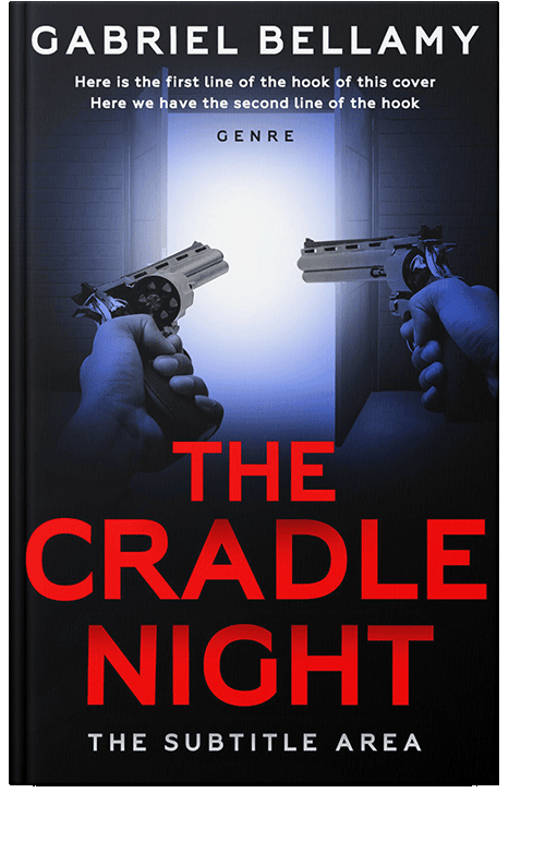 Front view of Vulcan #26261 - Premade Mystery & Thriller & Suspense Book Cover