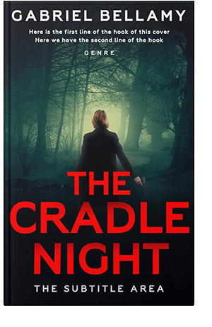 Pre Made Book Cover Cinnabar