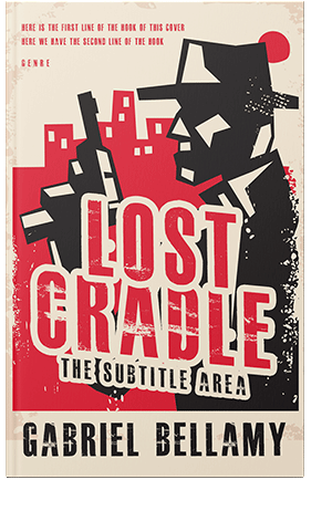 Pre Made Book Cover Albescent White