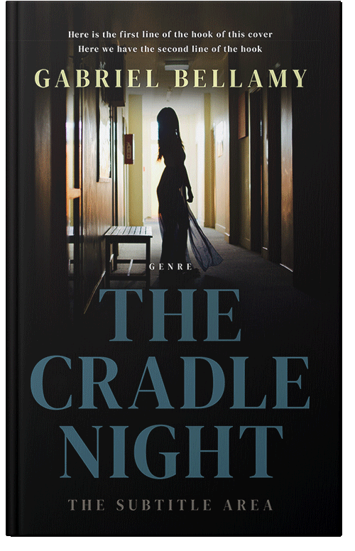 Front view of Premade Mystery & Thriller & Suspense Book Cover - Coral Reef