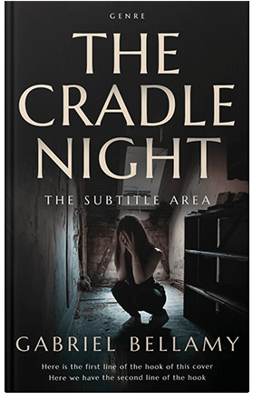 Pre Made Book Cover Ash