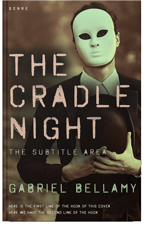 Front view of Coffee Bean #26296 - Premade Mystery & Thriller & Suspense Book Cover