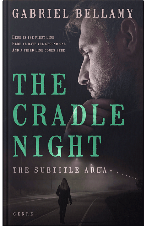 Front view of Baltic Sea #26308 - Premade Mystery & Thriller & Suspense Book Cover