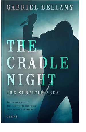 Pre Made Book Cover Opal