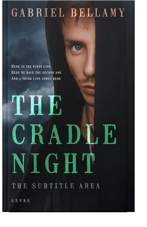 Front view of Bunker #26310 - Premade Fantasy Book Cover