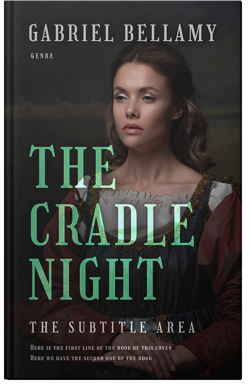 Front view of Cocoa Brown #26317 - Premade Historical Book Cover