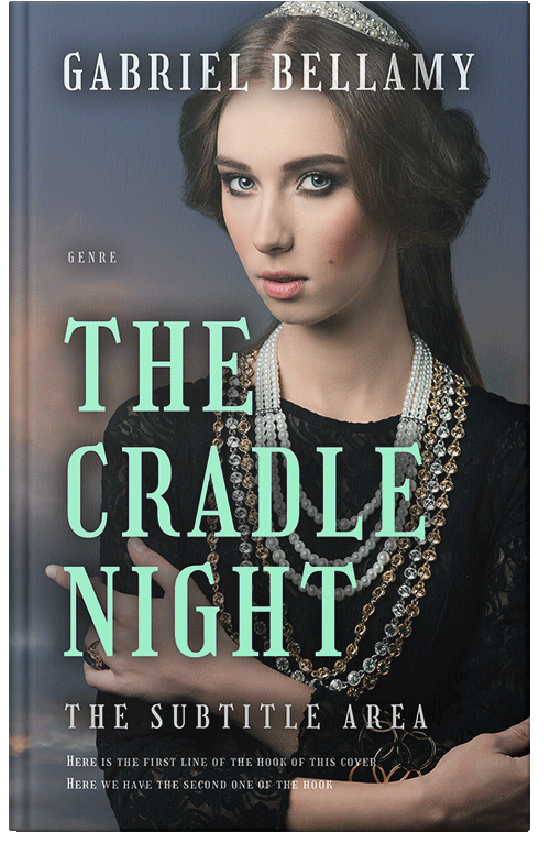 Front view of Shark #26318 - Premade Historical Book Cover