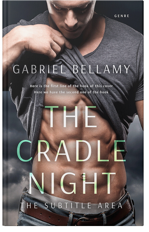 Front view of Thunder #26320 - Premade Erotica Book Cover