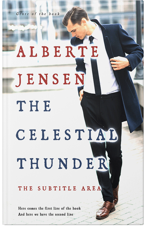 Front view of Pearl Bush #26326 - Premade Business Book Cover