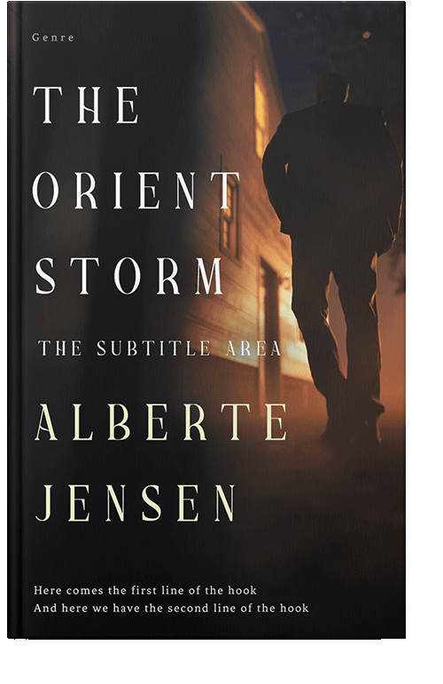 Front view of Cod Gray #26331 - Premade Mystery & Thriller & Suspense Book Cover