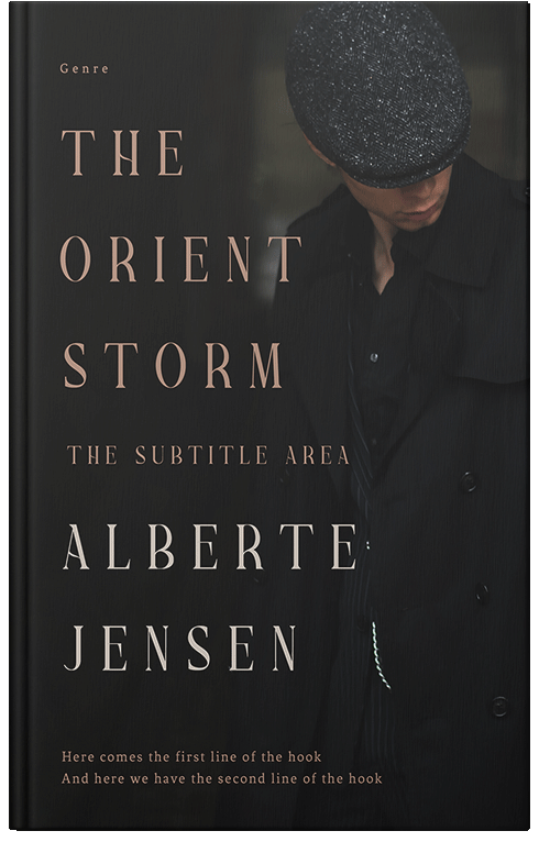 Front view of Cod Gray #26332 - Premade Mystery & Thriller & Suspense Book Cover