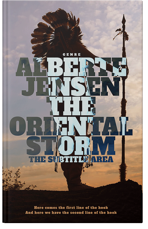 Front view of Silk #26339 - Premade Teen & Young Adult Book Cover