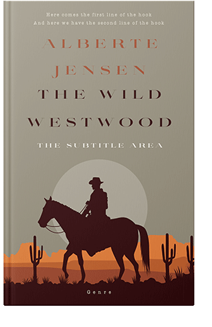 Pre Made Book Cover Gray Olive