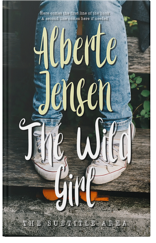 Front view of Outer Space #26350 - Premade Teen & Young Adult Book Cover