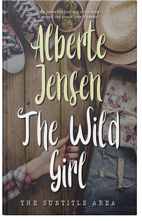 Front view of Premade Teen & Young Adult Book Cover - Pine Cone