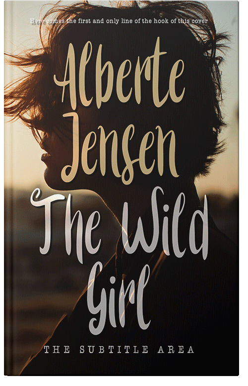 Front view of Premade Teen & Young Adult Book Cover - Night Rider