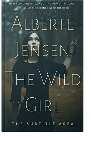 Pre Made Book Cover Outer Space