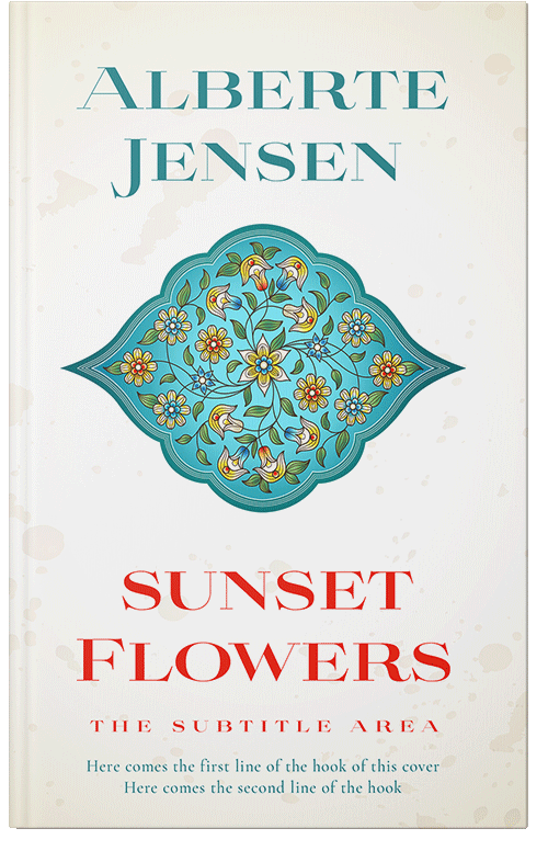 Front view of Premade Religion & Spirituality Book Cover - Keppel