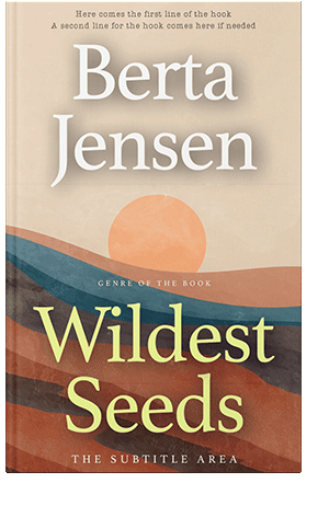 Pre Made Book Cover Raffia