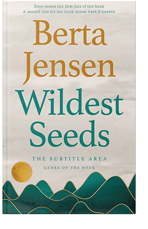 Pre Made Book Cover Pearl Bush