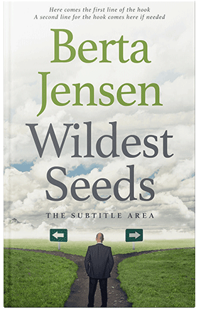 Pre Made Book Cover Axolotl