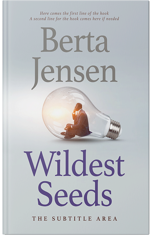 Front view of Iron #26391 - Premade Health & Mind & Body Book Cover