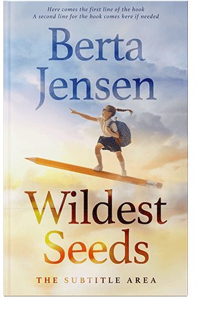 Pre Made Book Cover Timberwolf