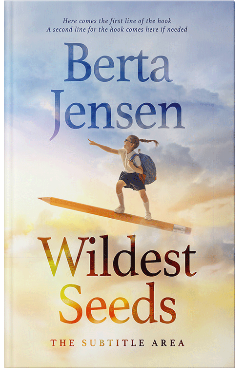 Front view of Timberwolf #26393 - Premade Teen & Young Adult Book Cover