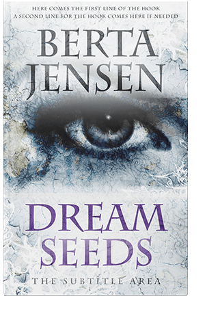 Pre Made Book Cover Ebony Clay