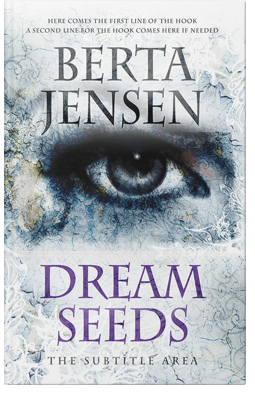 Front view of Ebony Clay #26400 - Premade Horror Book Cover