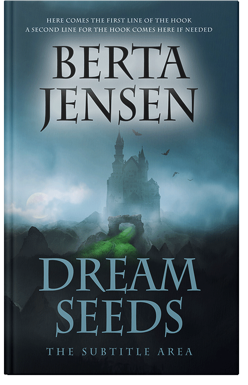 Front view of Mirage #26401 - Premade Fantasy Book Cover