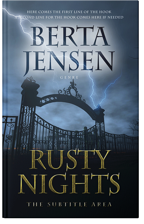 Front view of Premade Horror Book Cover - Mirage