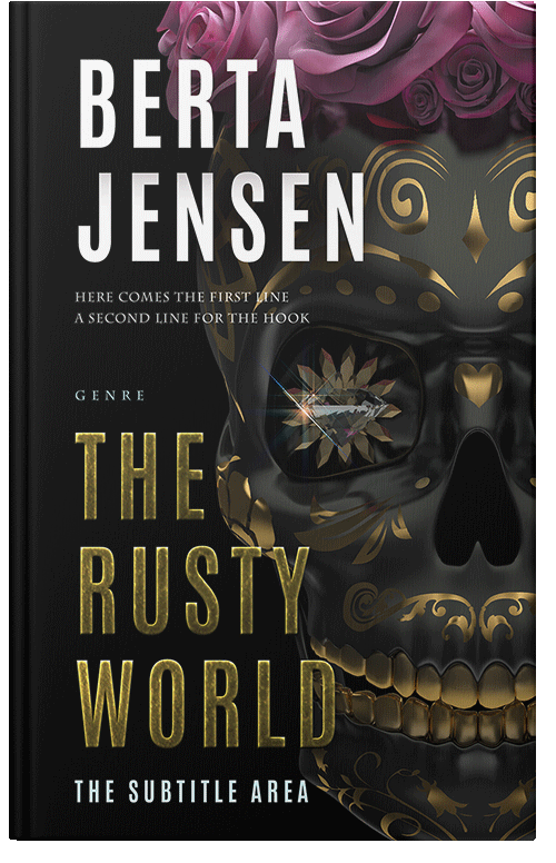 Front view of Cod Gray #26407 - Premade Travel Book Cover