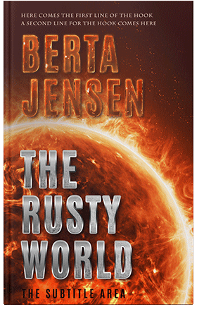 Pre Made Book Cover Kenyan Copper