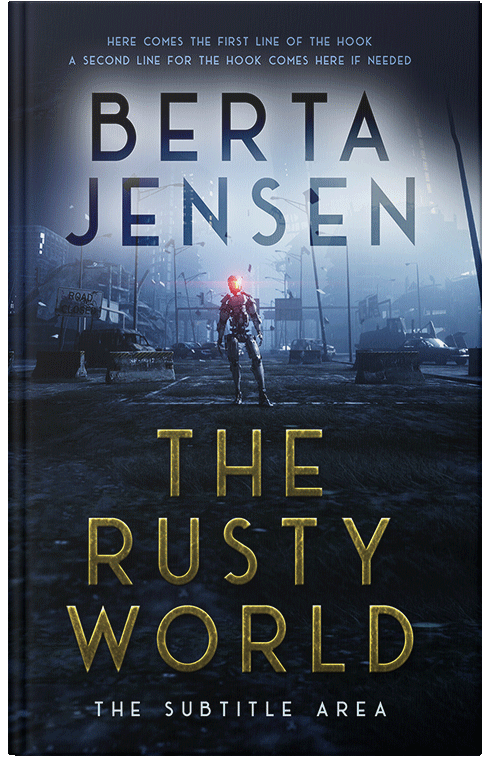 Front view of Loblolly #26419 - Premade Apocalyptica Book Cover