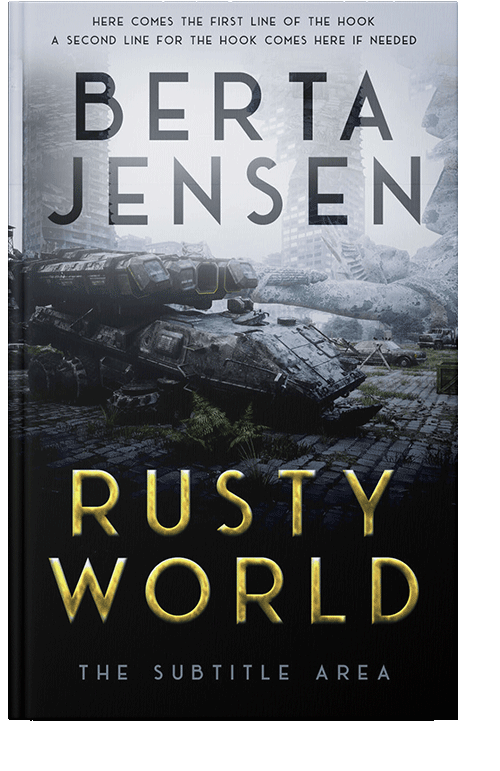 Front view of Woodsmoke #26421 - Premade Apocalyptica Book Cover