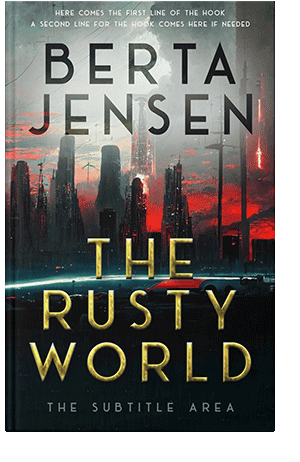 Pre Made Book Cover Rodeo Dust