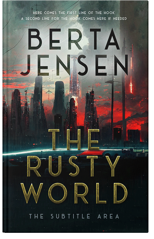 Front view of Rodeo Dust #26422 - Premade Apocalyptica Book Cover