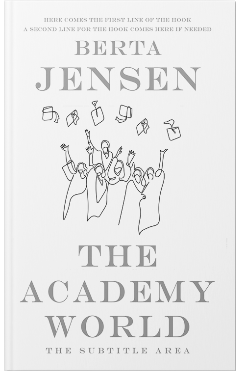 Front view of Silver #26434 - Premade Teen & Young Adult Book Cover