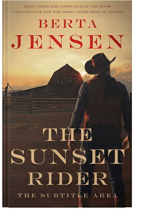 Front view of Treehouse #26436 - Premade Western Book Cover