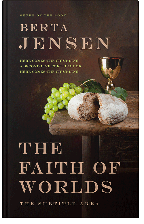 Front view of Sorrell Brown #26439 - Premade Religion & Spirituality Book Cover