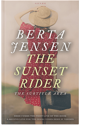 Pre Made Book Cover Vanilla